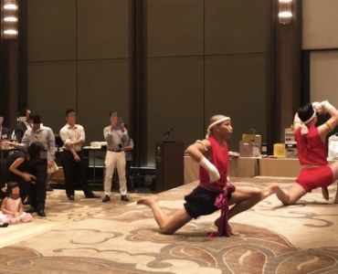 ムエタイ演武・ワイクルー披露