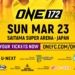 【 ONE 172 】世界vs日本精鋭！