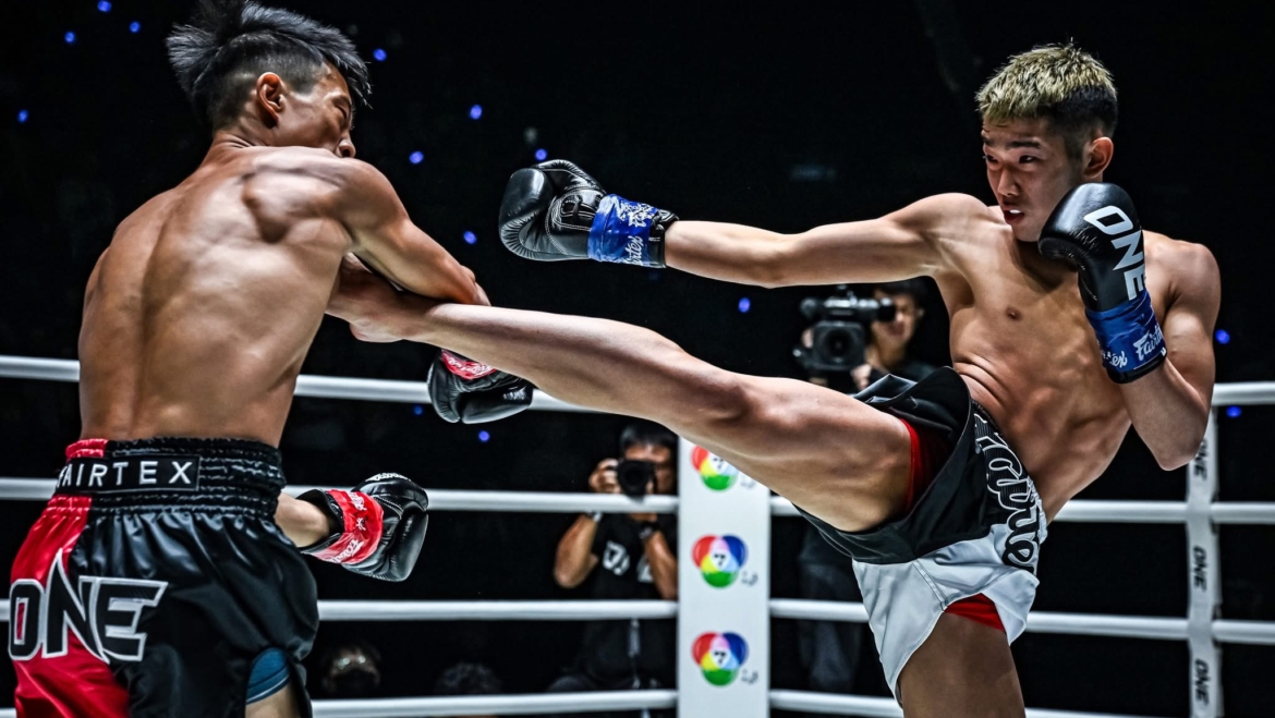 川野龍輝がダウンを奪いONE 2連勝‼︎